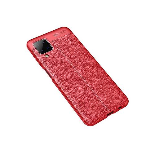Galaxy A12 K�l�f Auto Focus Kapak - K�rm�z�