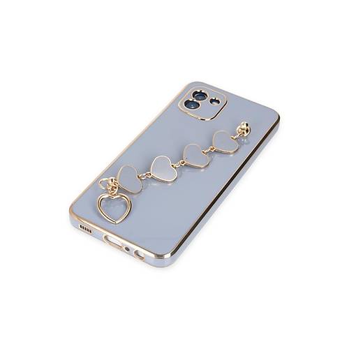 Galaxy A03 K�l�f Esila Silikon - Gri