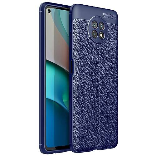 Redmi Note 9 5G K�l�f Auto Focus Kapak - Lacivert