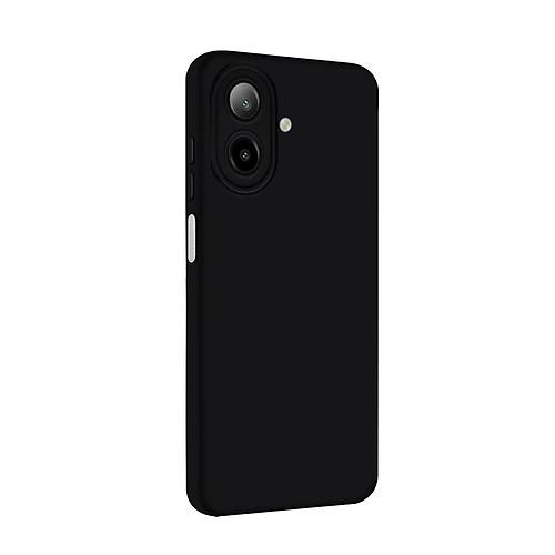 Galaxy A07 4G Nano i�i Kadife Silikon - Siyah