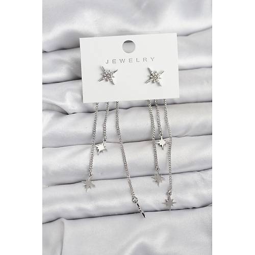 Kutup Y�ld�z� Model G�m�� Renk Pirin� Sallant�l� Kad�n K�pe