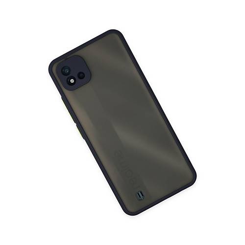 Realme C11 2021 K�l�f Montreal Silikon Kapak - Lacivert