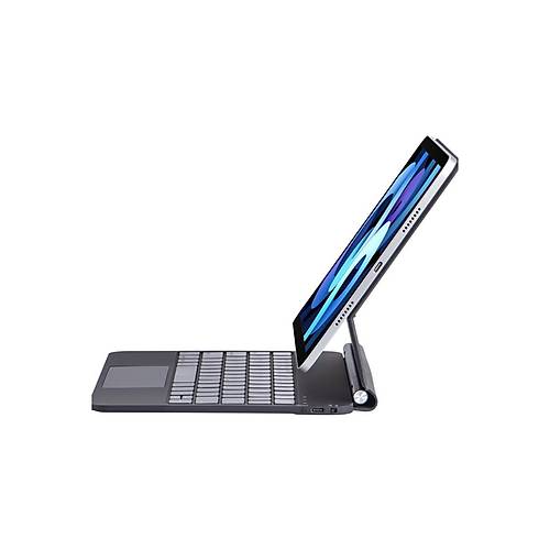 iPad Pro 12.9 (2022) K�l�f X9 Magic Manyetik Klavyeli Tablet K�l�f� - Siyah