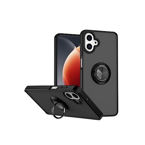 Galaxy A07 4G Montreal Y�z�kl� Silikon Kapak - Siyah