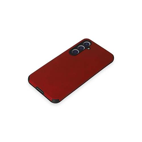Galaxy S23 FE K�l�f Loop Deri Silikon - K�rm�z�