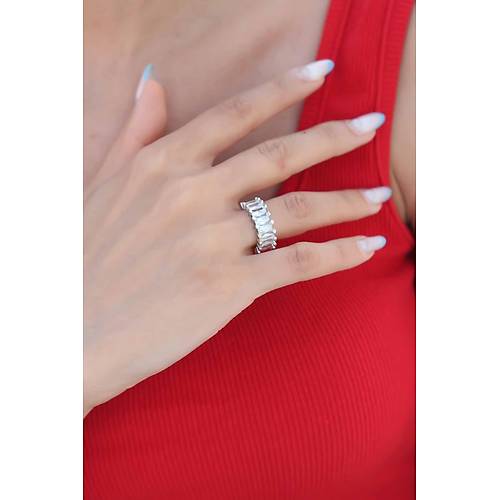 Zirkon Ta�l� G�m�� Renk Baget Kad�n Y�z�k