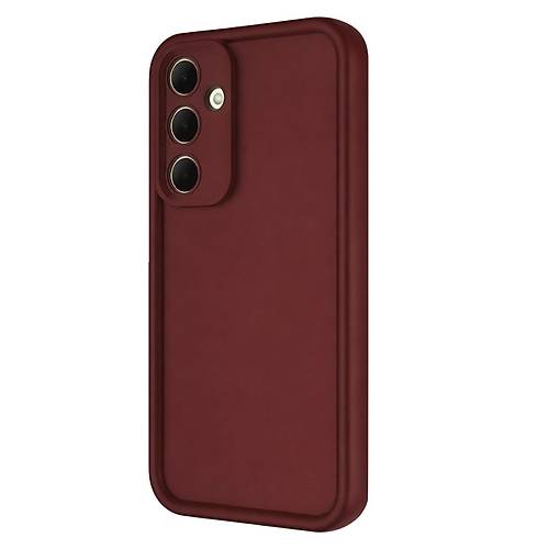 Galaxy A56 K�l�f Viera Silikon - Bordo