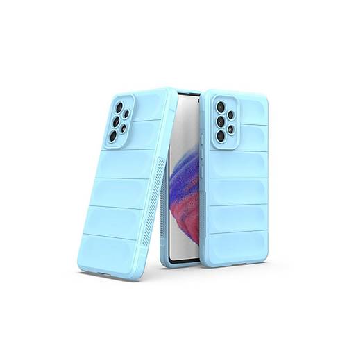 Galaxy A53 5G K�l�f Optimum Silikon - Sky Blue