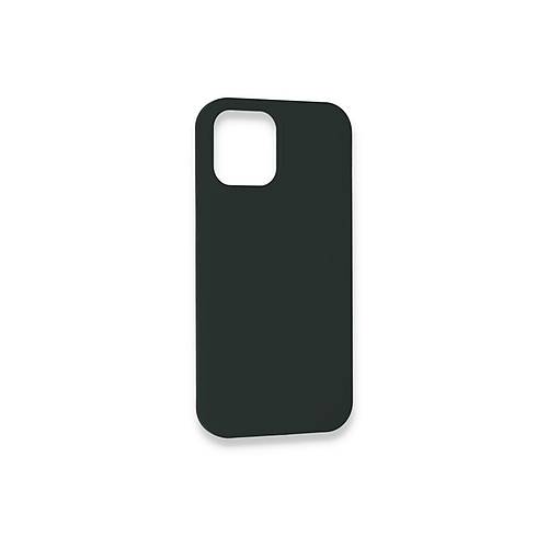 iPhone 12 Pro K�l�f Lansman Legant Silikon - Koyu Ye�il