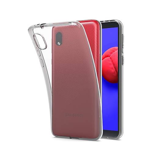 Galaxy A01 Core K�l�f L�x �effaf Silikon