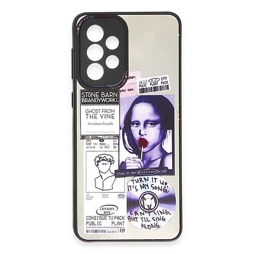 Galaxy A33 5G K�l�f Mirror Desenli Kapak - Mirror - 2