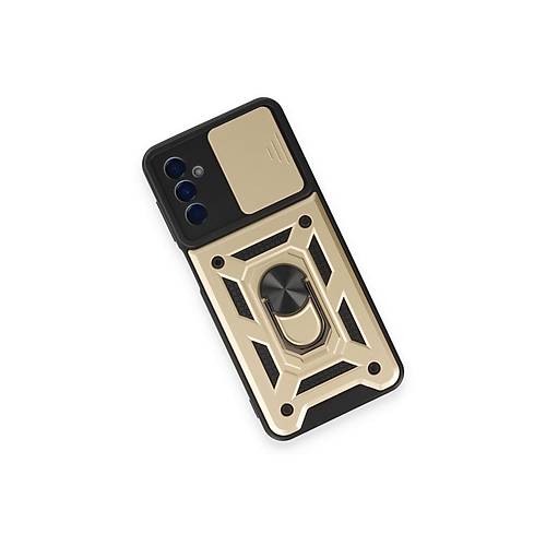 Galaxy M14 5G K�l�f Pars Lens Y�z�kl� Silikon - Gold