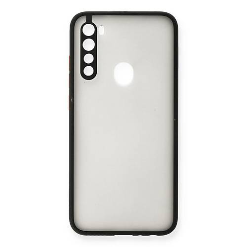 Redmi Note 8 K�l�f Montreal Silikon Kapak - Siyah