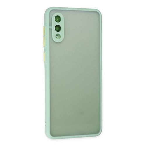 Galaxy A02 K�l�f Montreal Silikon Kapak - Turkuaz