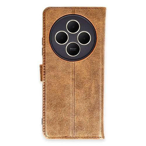 Redmi 14C K�l�f Trend S Plus Kapakl� K�l�f - Taba