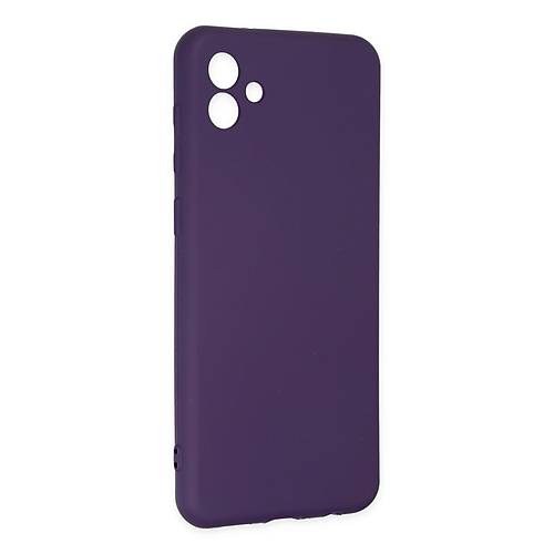 Galaxy A04 K�l�f First Silikon - Mor