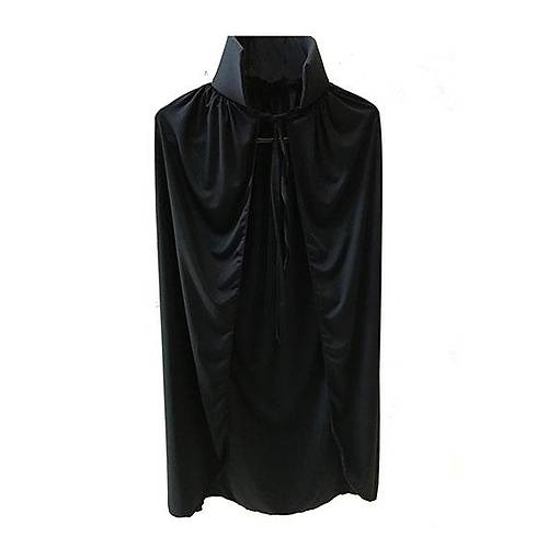 S�yah Yakal� Pelerin - Vampir Pelerin - Dracula Pelerin 90 cm