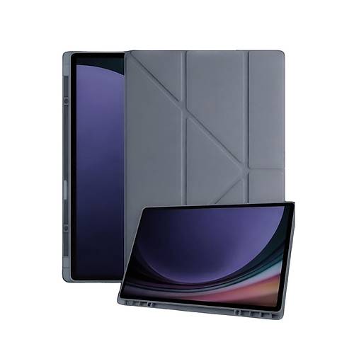Galaxy X730 Tab S11 Kalemlikli Mars Tablet K�l�f� - Koyu Gri