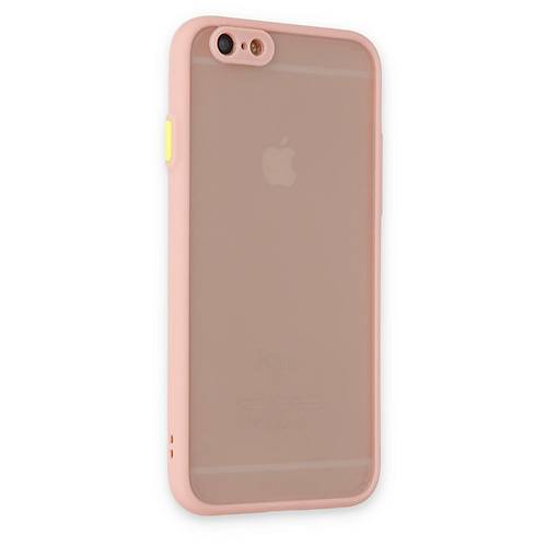 iPhone 6 K�l�f Montreal Silikon Kapak - Pembe