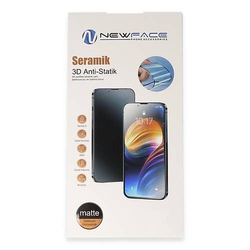 Galaxy S24 3D Antistatik Mat Seramik Nano Ekran Koruyucu