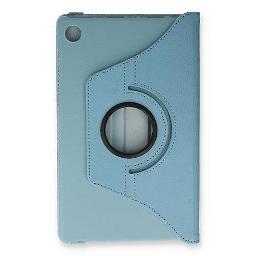 M10 HD X306F K�l�f 360 Tablet Deri K�l�f - Turkuaz