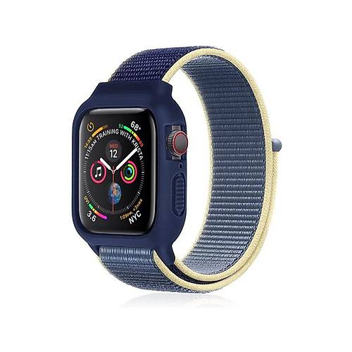 Watch 38mm Has�rl� C�rtc�rtl� Kasal� Kordon - Sar�-Lacivert