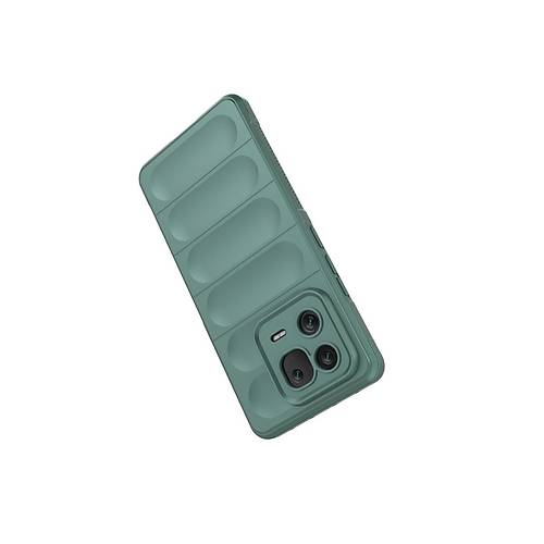 Mi 13 K�l�f Optimum Silikon - Koyu Ye�il