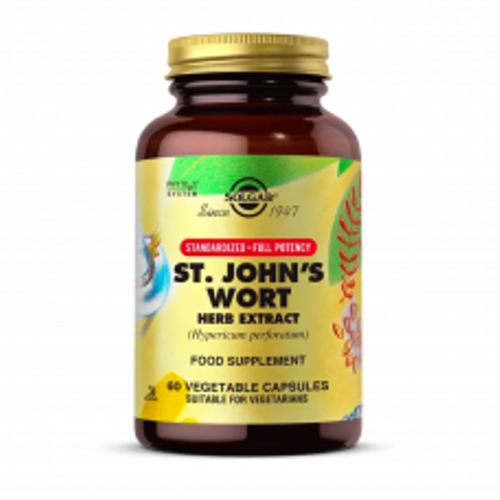 St. John's Wort Herb Extract 60 Kaps�l
