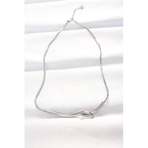 316L �elik Silver Renk Kolye