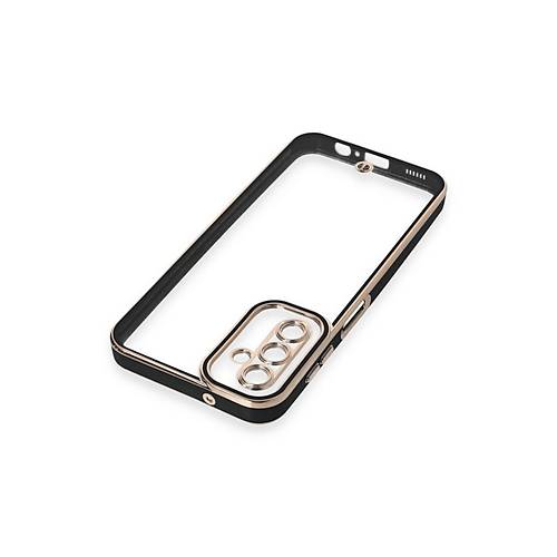 Galaxy A14 4G K�l�f Liva Lens Silikon - Siyah