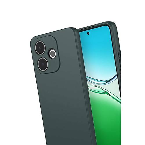 A5 Pro 4G First Silikon - Koyu Ye�il