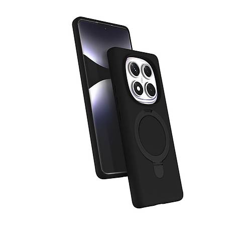 Redmi Note 14 Pro 5G Regal Magsafe Standl� Kapak - Siyah