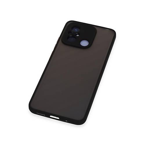 Redmi 12C K�l�f Montreal Silikon Kapak - Siyah