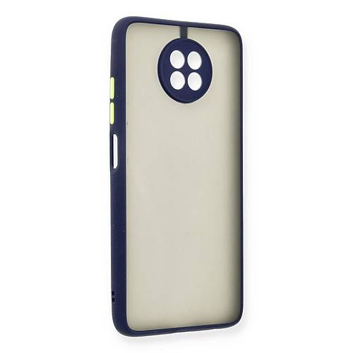 Redmi Note 9 5G K�l�f Montreal Silikon Kapak - Lacivert