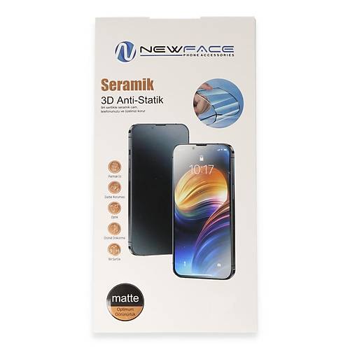 Galaxy A32 3D Antistatik Mat Seramik Nano Ekran Koruyucu