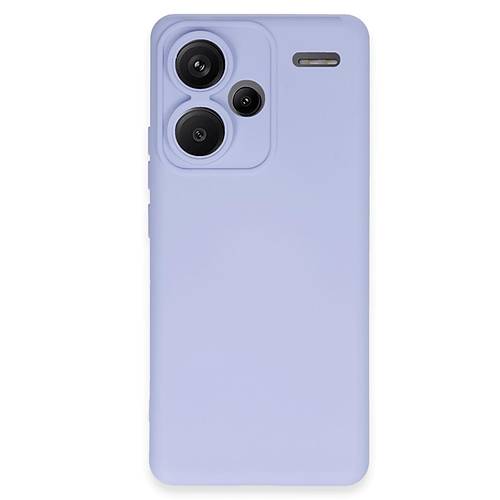 Redmi Note 13 Pro Plus K�l�f Nano i�i Kadife Silikon - Lila