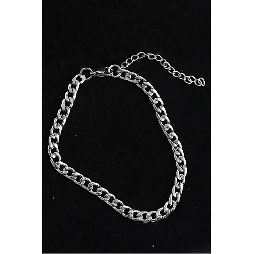 316L �elik Klasik Model G�m�� Renk Erkek Bileklik