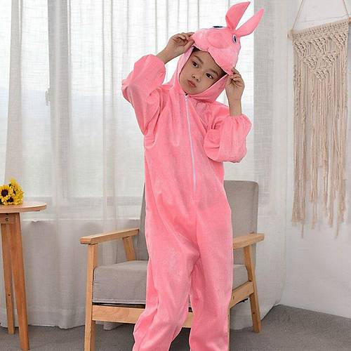 �ocuk Tav�an Kost�m� Pembe Renk 4-5 Ya� 100 cm