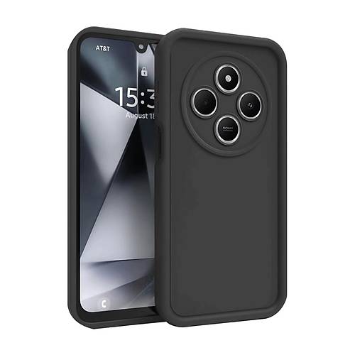 Redmi 14C K�l�f Viera Silikon - Siyah