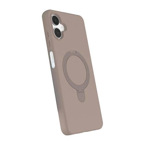 Galaxy A06 Regal Magsafe Standl� Kapak - ��l Titanyum