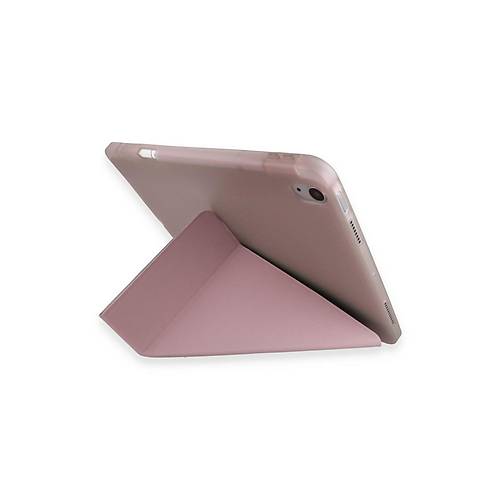 Redmi Pad SE K�l�f Kalemlikli Mars Tablet K�l�f� - Rose Gold