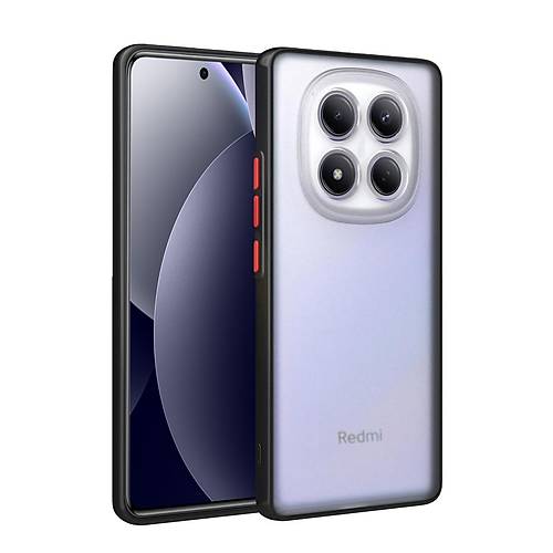 Redmi Note 15 Pro 4G Montreal Silikon Kapak - Siyah