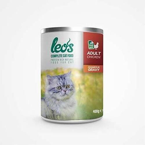 Tavuk Par�a Etli Soslu Yeti�kin Kedi Konservesi 24 Adet 400 Gr