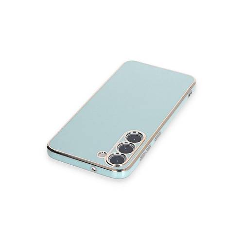 Galaxy S23 Plus K�l�f Volet Silikon - A��k Ye�il