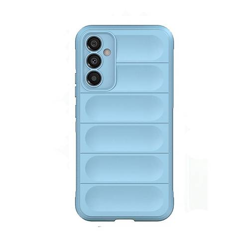 Galaxy A25 5G K�l�f Optimum Silikon - Sky Blue