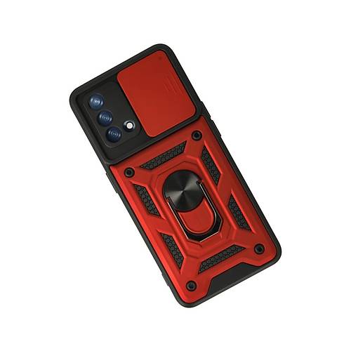 A74 4G K�l�f Pars Lens Y�z�kl� Silikon - K�rm�z�