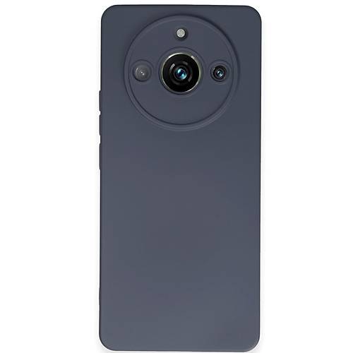 Realme 11 Pro K�l�f Nano i�i Kadife Silikon - Gri