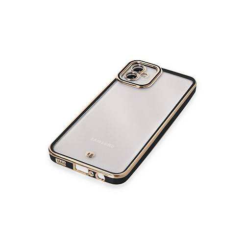 Galaxy A04E K�l�f Liva Lens Silikon - Siyah