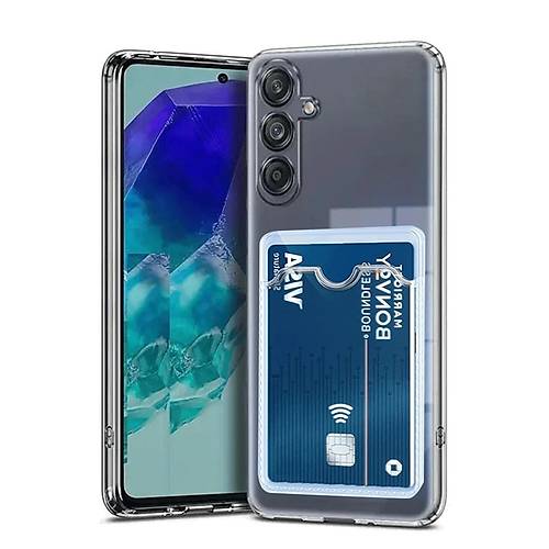 Galaxy A17 5G Kart �effaf Silikon - �effaf