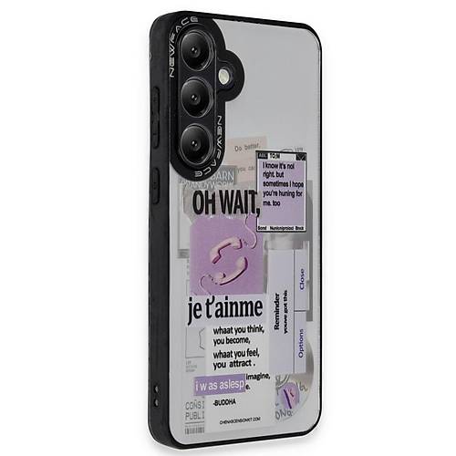 Galaxy S24 Plus K�l�f Mirror Desenli Kapak - Mirror - 4